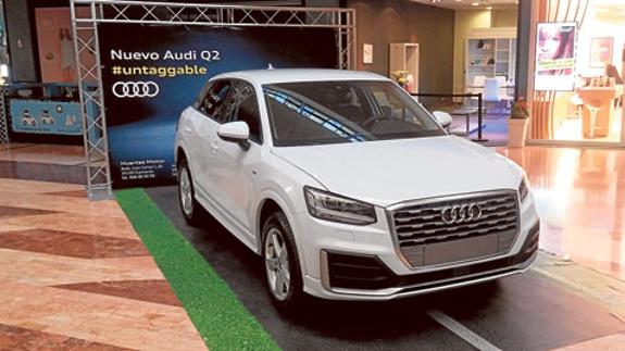El centro comercial es escenario del nuevo Audi Q2. 