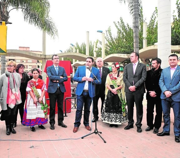 Jardín dedicado a la peña 'La Crilla'