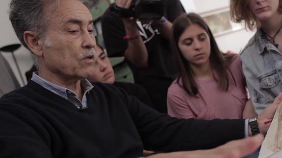 Pedro Cano en una escena del documental. 