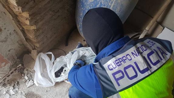Cuatro detenidos en una redada antidroga en El Llano del Beal
