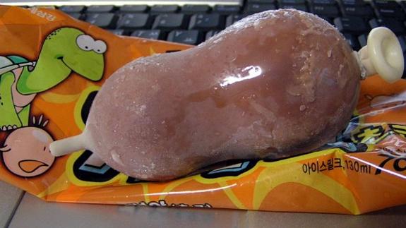 Fabrican helados dentro de condones y a los coreanos les encantan
