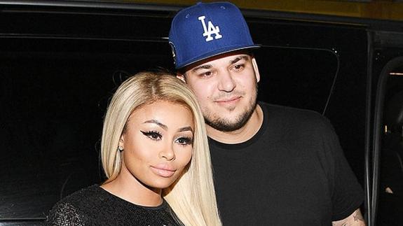 Rob Kardashian, ingresado de urgencia, y Blac Chyna acude a su lado