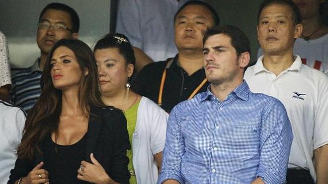 Casillas y Sara bautizan a Lucas