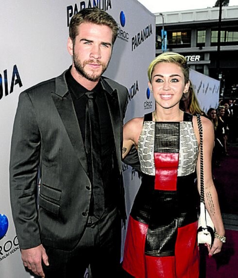 Liam y Miley.
