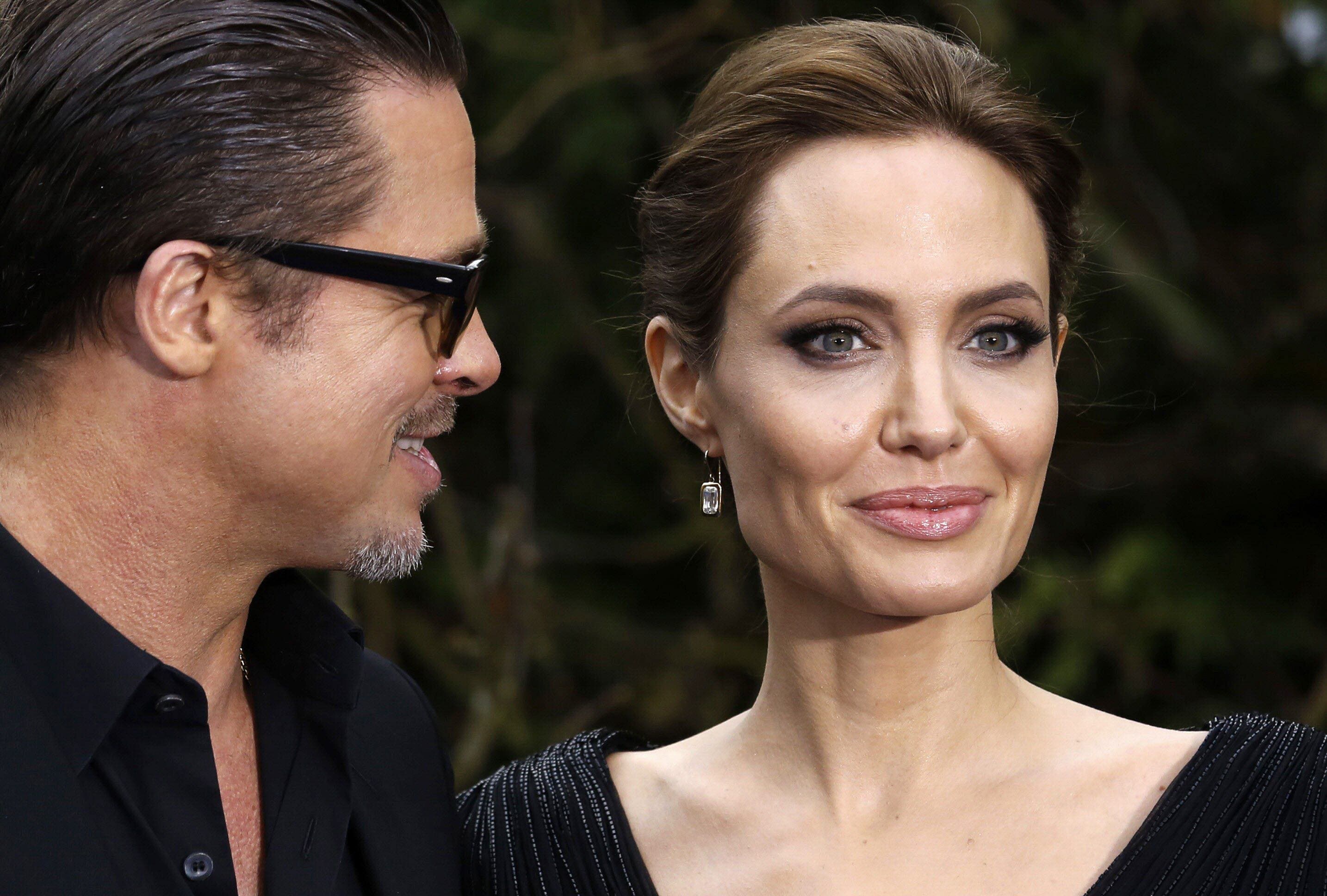 Angelina Jolie  y Brad Pitt