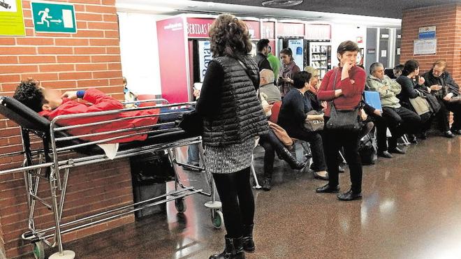 Dos días atascados en Urgencias