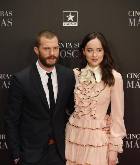 Jamie Dornan y Dakota Johnson