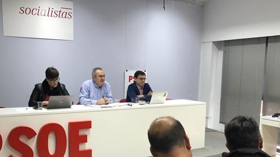 González Tovar durante el Consejo Territorial.