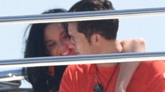 Katy Perry y Orlando Bloom el pasado verano.