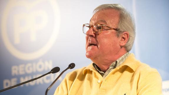 Ramón Luis Valcárcel, vicepresidente del Parlamento Europeo. 