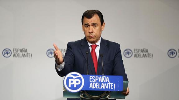 Fernando Martínez-Maillo, coordinador general del PP. 