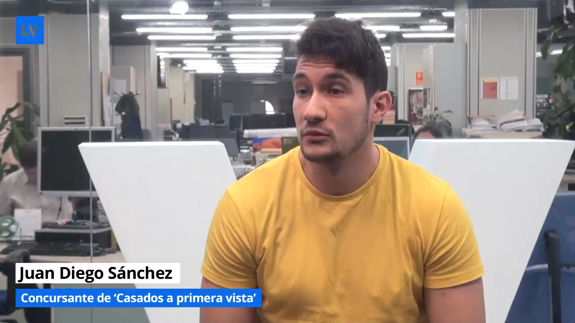 Juan Diego Sánchez, concursante de 'Casados a primera vista'. 