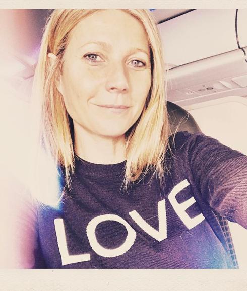 Gwyneth Paltrow en una foto de su cuenta personal de Instagram