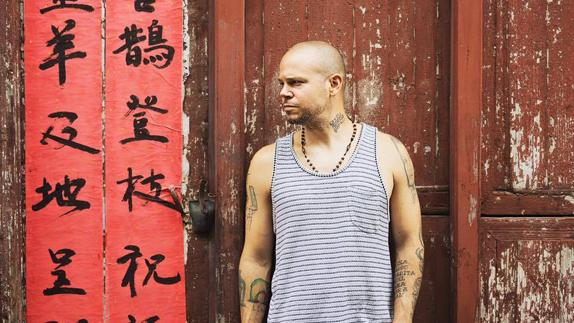 El rapero Residente, exvocalista de Calle 13. 