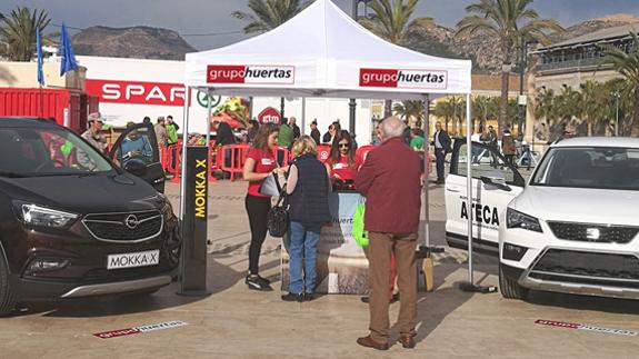 Grupo Huertas apoya un año más a la organización, con seis de sus marcas: Seat, Toyota, Hyundai, Fiat, Opel y Volkswagen.