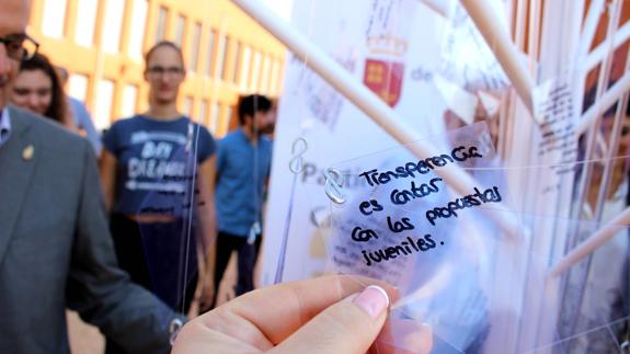 Una de las experiencias desarrolladas en materia de participación el pasado curso en Santomera. 