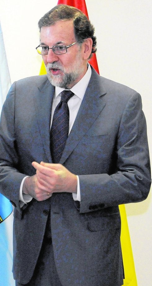 Mariano Rajoy, ayer en Segovia 