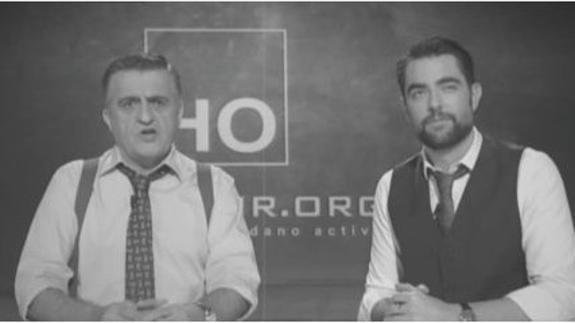 Gran Wyoming y Dani Mateo.