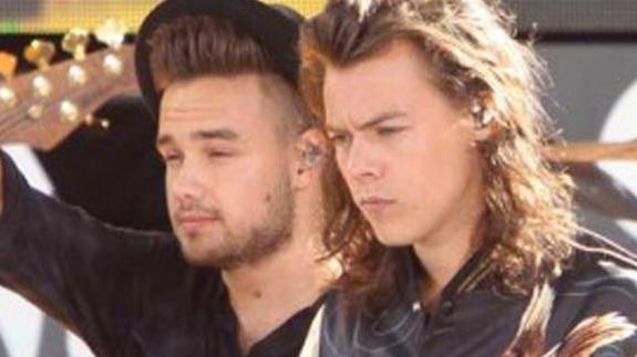 Liam Payne y Harry Styles en One Direction.