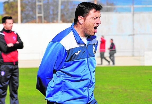 Antonio Jiménez, entrenador del Minerva.