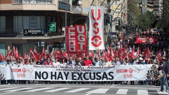 Manifestación en Murcia. 