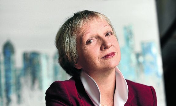 La escritora francesa Lorraine Fouchet.