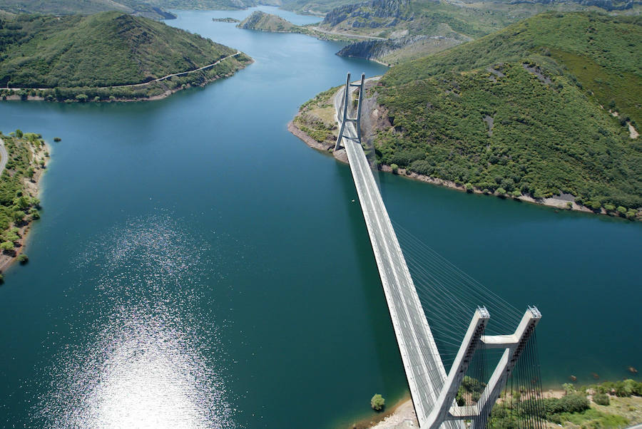 León a vista de pájaro