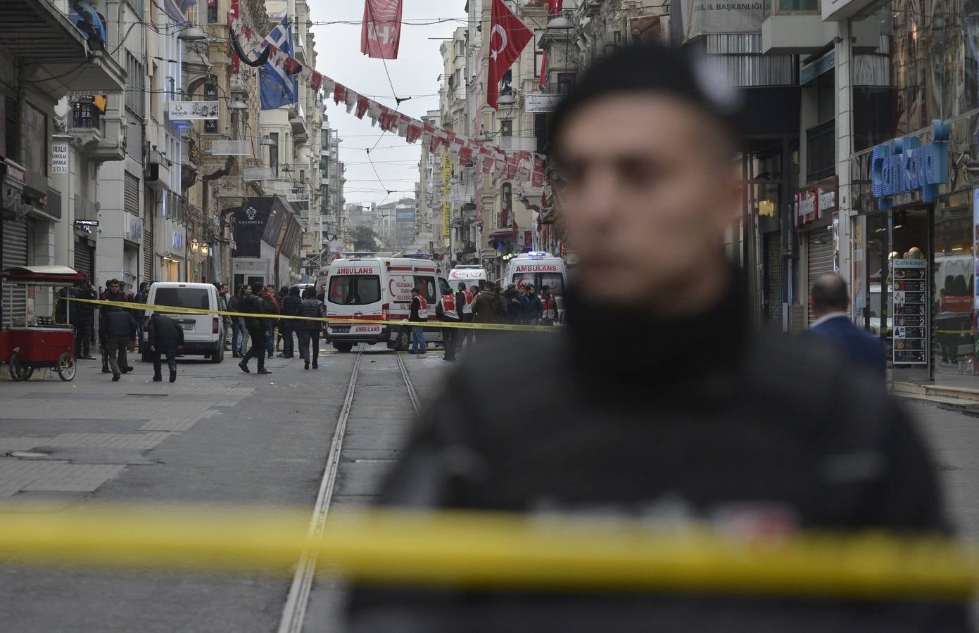Atentado suicida en el centro de Estambul