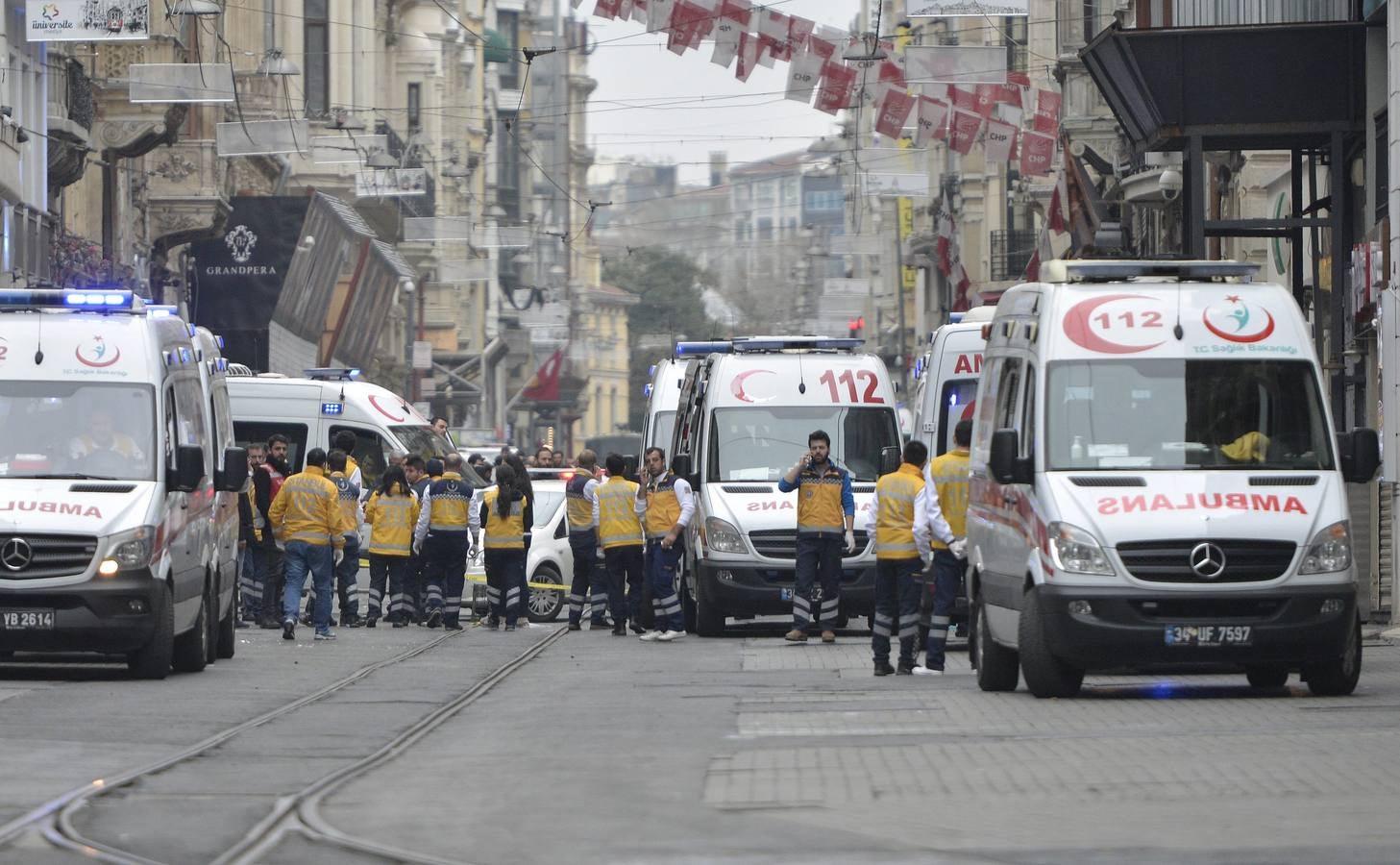 Atentado suicida en el centro de Estambul