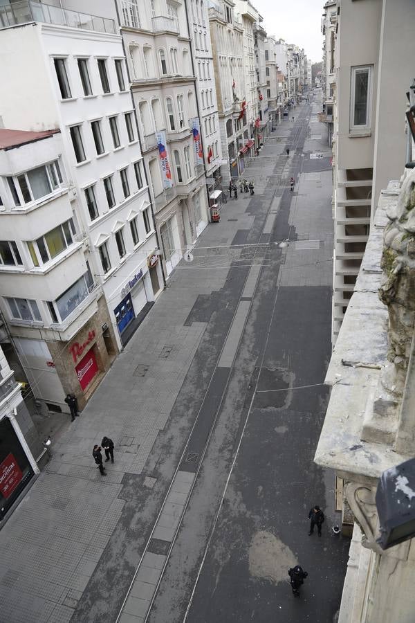 Atentado suicida en el centro de Estambul