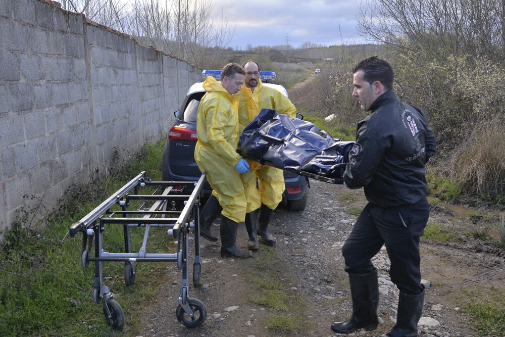 Hallan un cadáver en Cortiguera