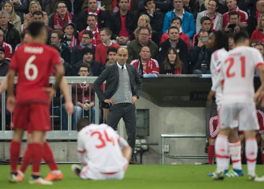 Las mejores imágenes del Bayern - Benfica