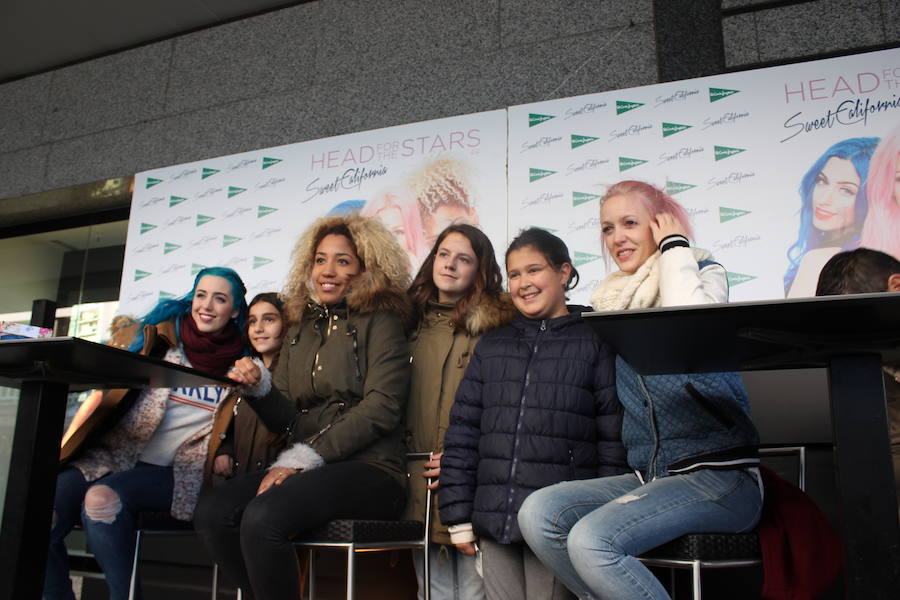 Firma de discos de Sweet California