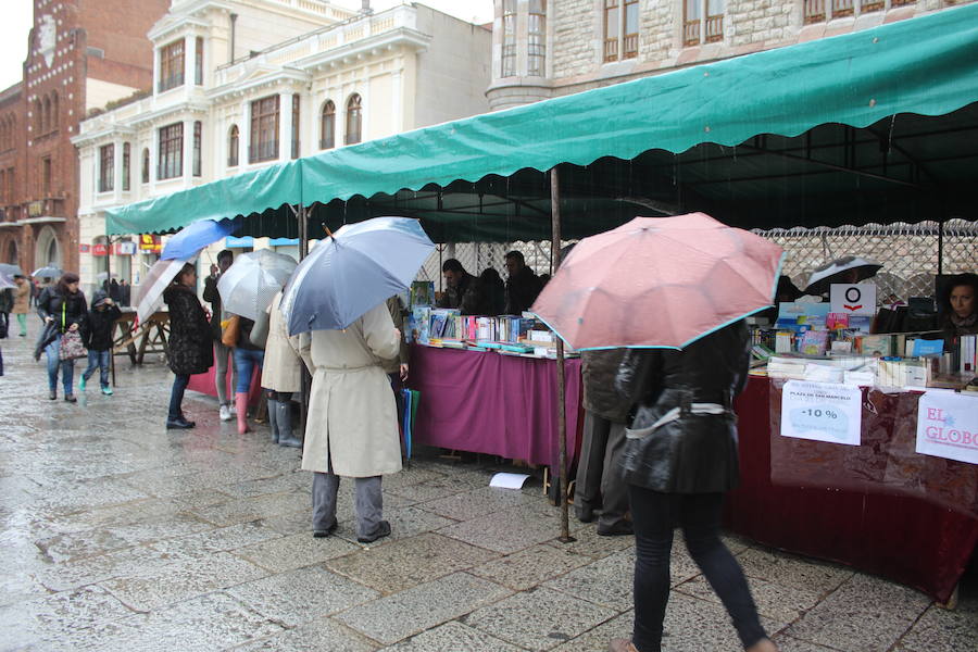 Día del Libro pasado por agua