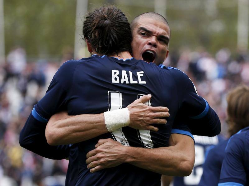 El partido entre el Rayo y el Real Madrid, en imágenes