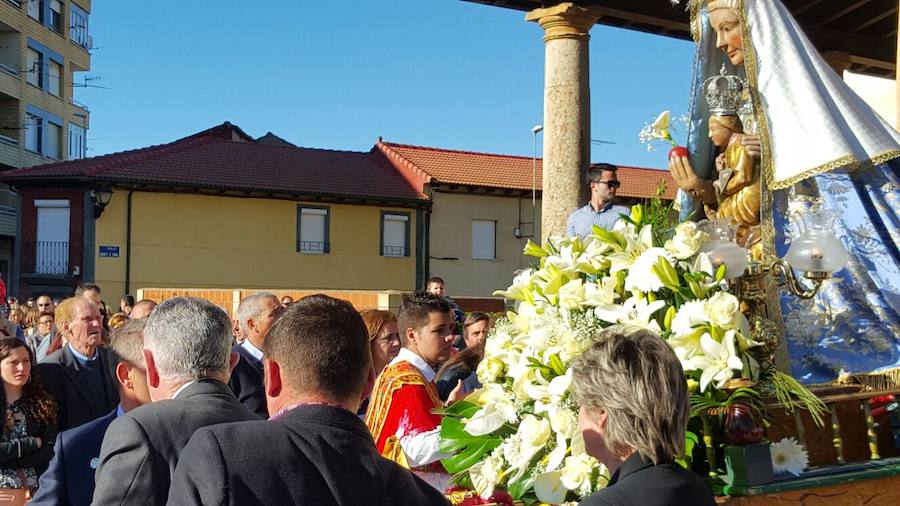 El voto con la Virgen Arrabal