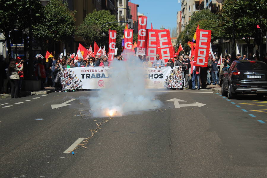 La manifestación del 1 de mayo saca a la calle a cerca de 2.000 persona