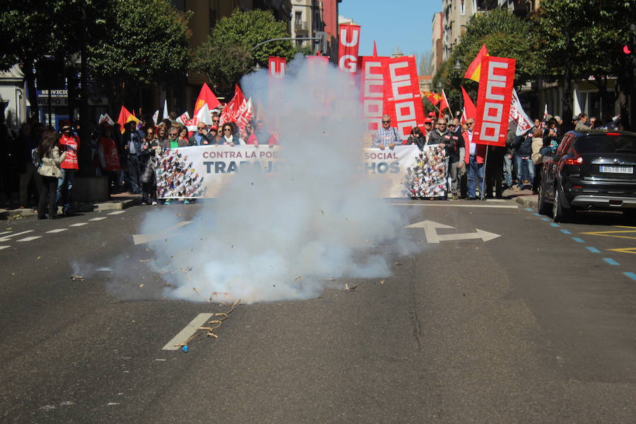 La manifestación del 1 de mayo saca a la calle a cerca de 2.000 persona