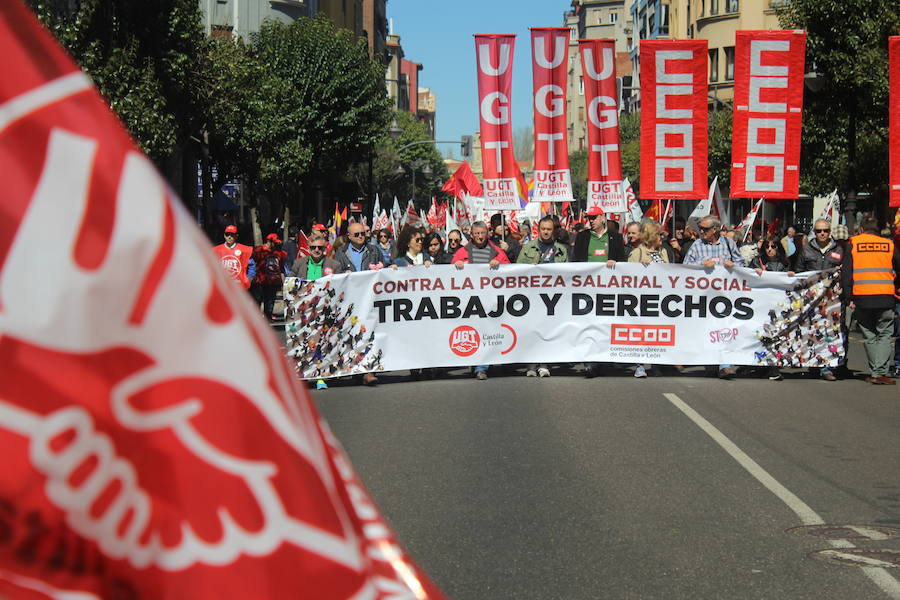 La manifestación del 1 de mayo saca a la calle a cerca de 2.000 persona