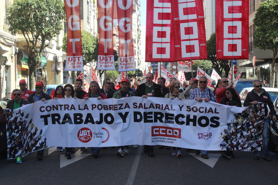 La manifestación del 1 de mayo saca a la calle a cerca de 2.000 persona