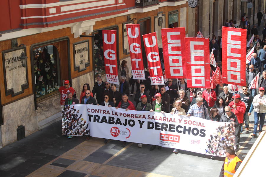 La manifestación del 1 de mayo saca a la calle a cerca de 2.000 persona