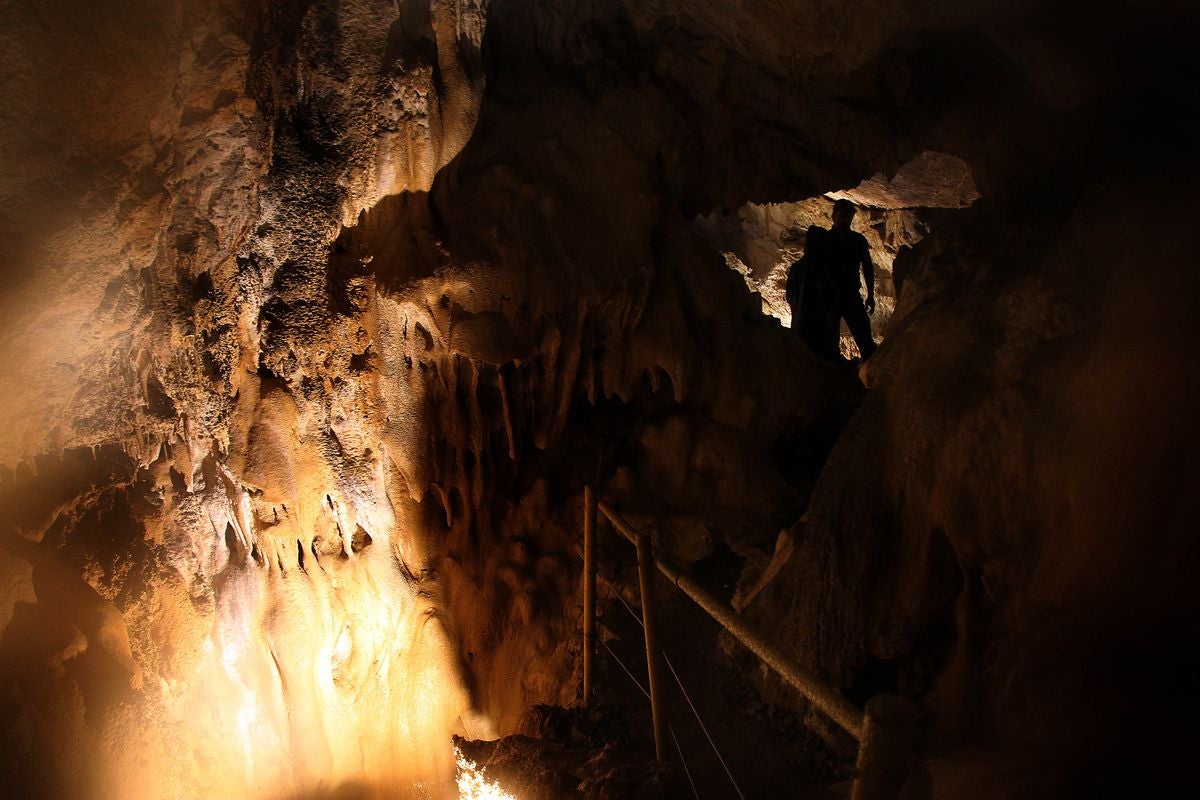 Una cueva mágica