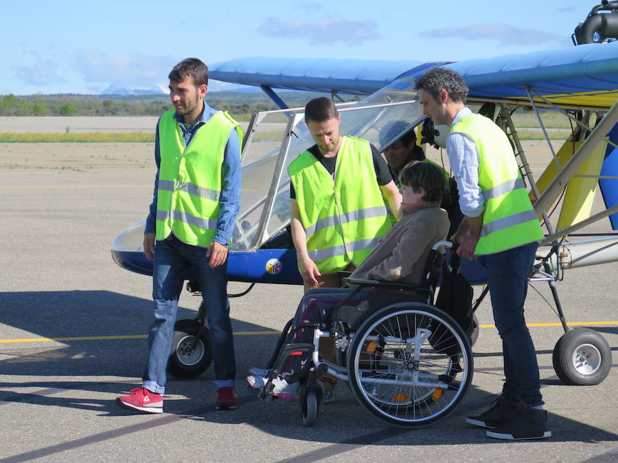 Un bautismo de vuelo muy especial