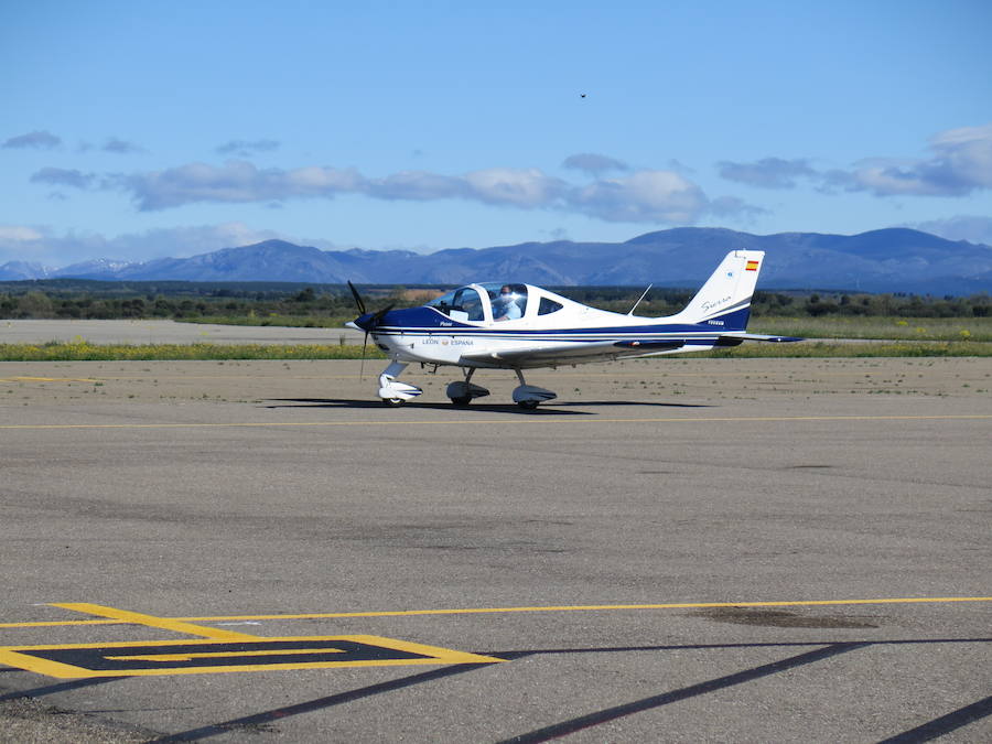 Un bautismo de vuelo muy especial