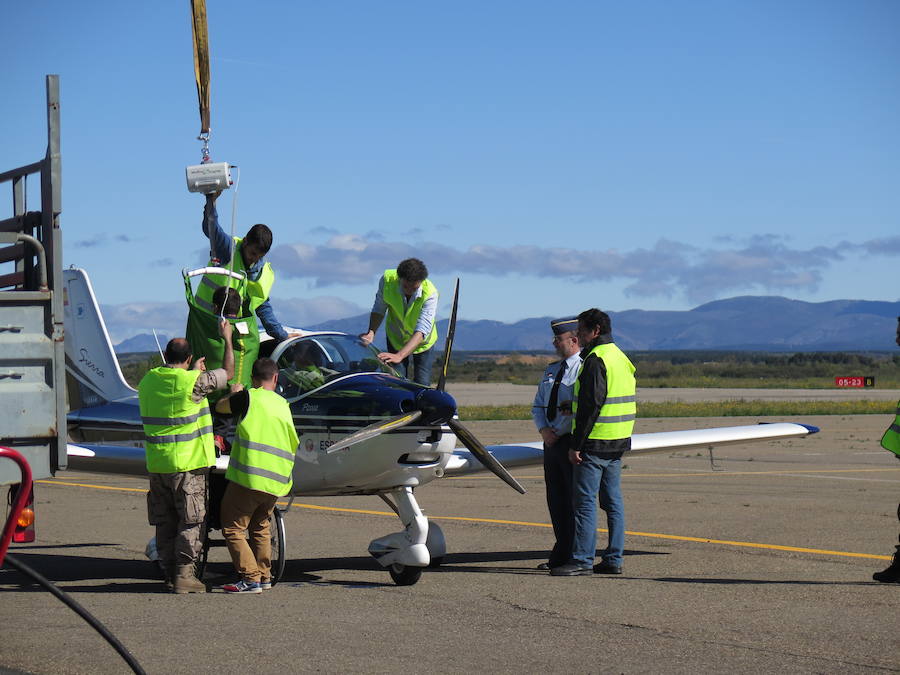 Un bautismo de vuelo muy especial