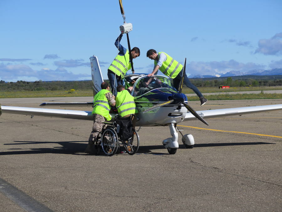 Un bautismo de vuelo muy especial