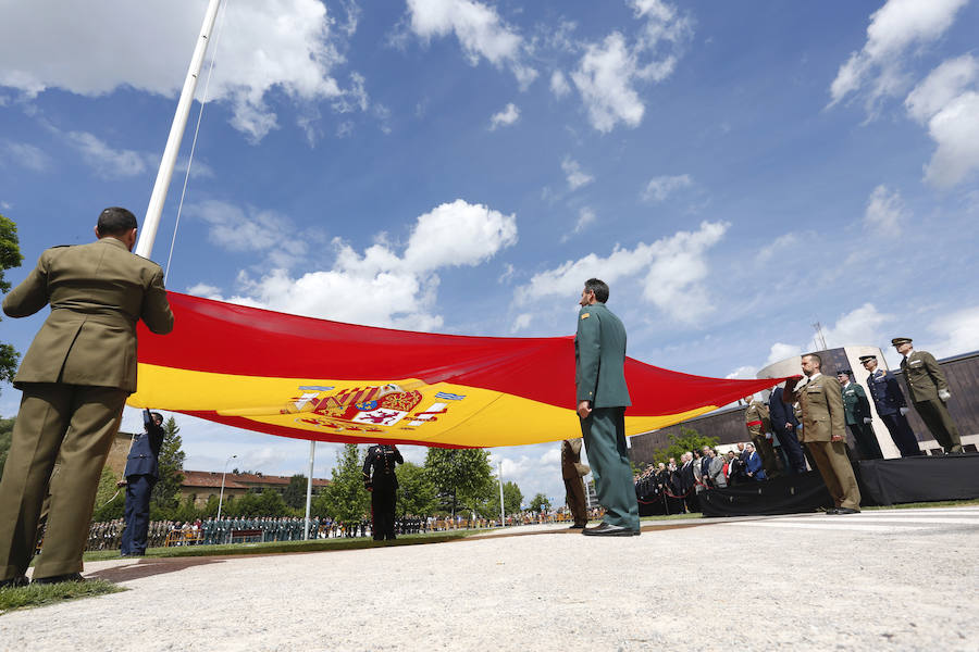 Homenaje en rojigualda