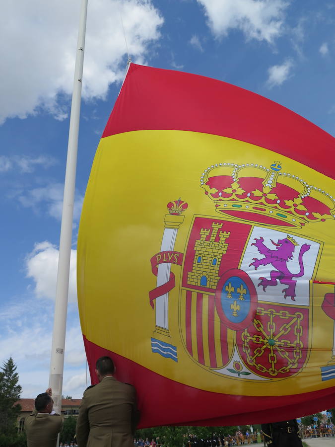 Homenaje en rojigualda