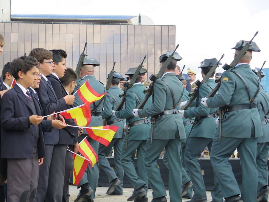 Homenaje en rojigualda