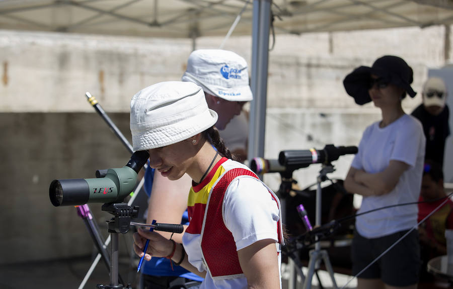 El equipo femenino español de arco recurvo se prepara para Río 2016